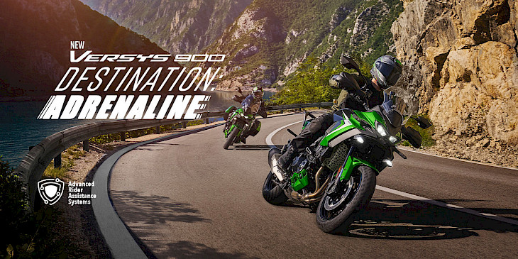 NEW Kawasaki Versys 900 - Destination Adrenalin